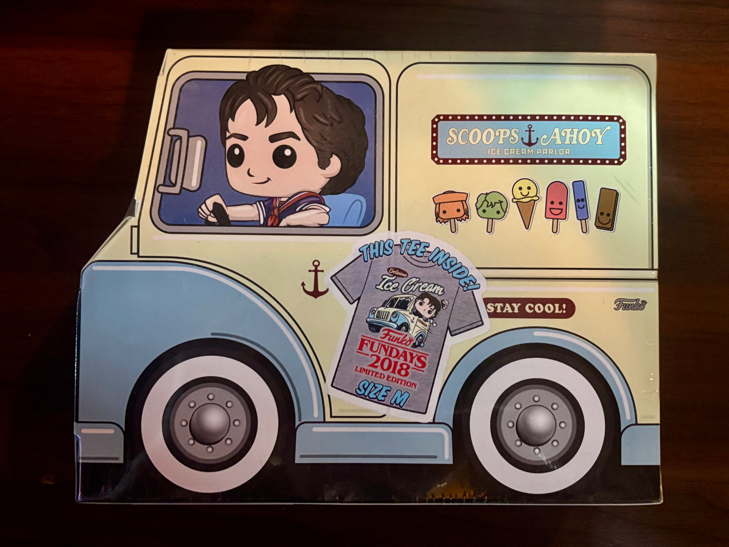 Robin and Steve Ice Cream Truck Funko Pop - additional view 2