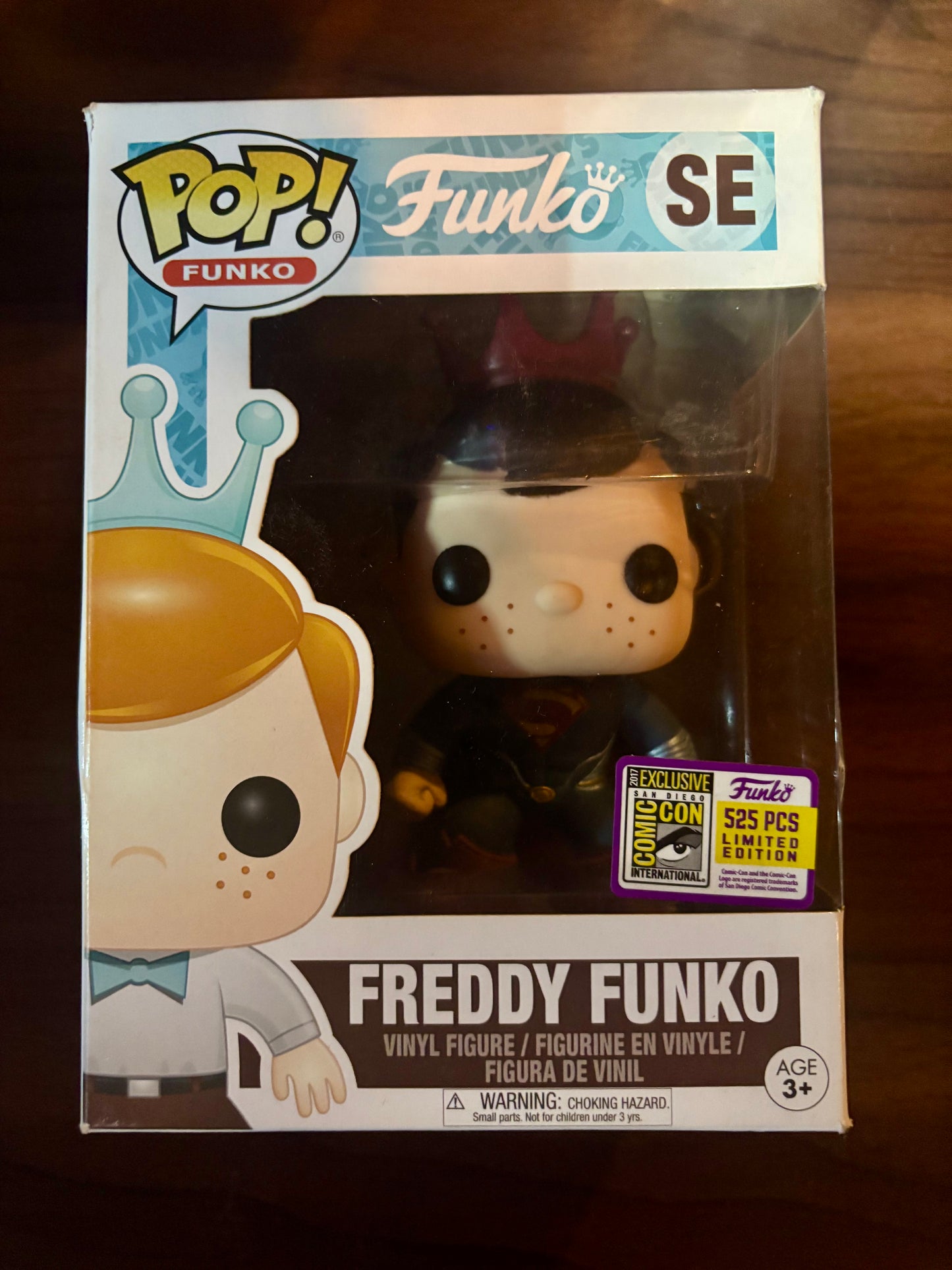 Freddy Funko w/ Red Crown Funko Pop vinyl figure front view