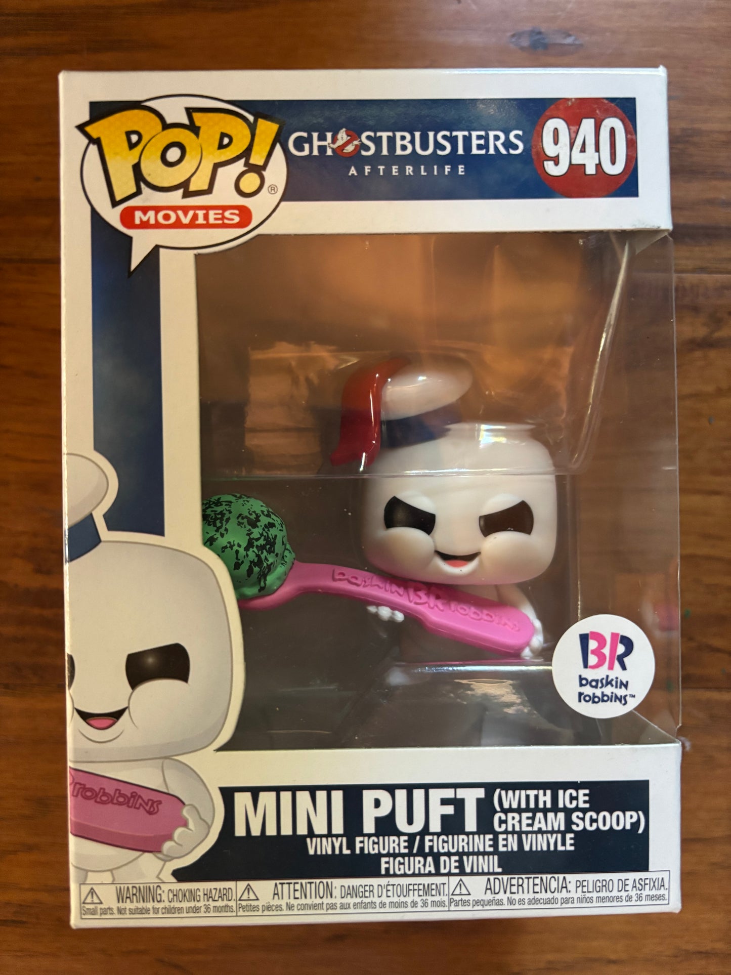 Mini Puft (with ice cream scoop) Ghostbusters Funko Pop #940