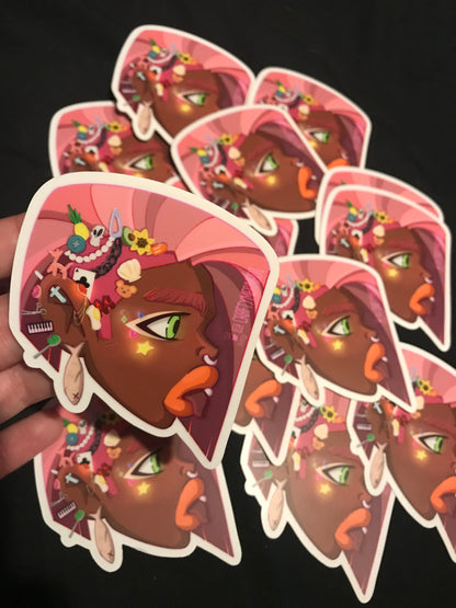 Accessories Are So In Babe sticker alternate view