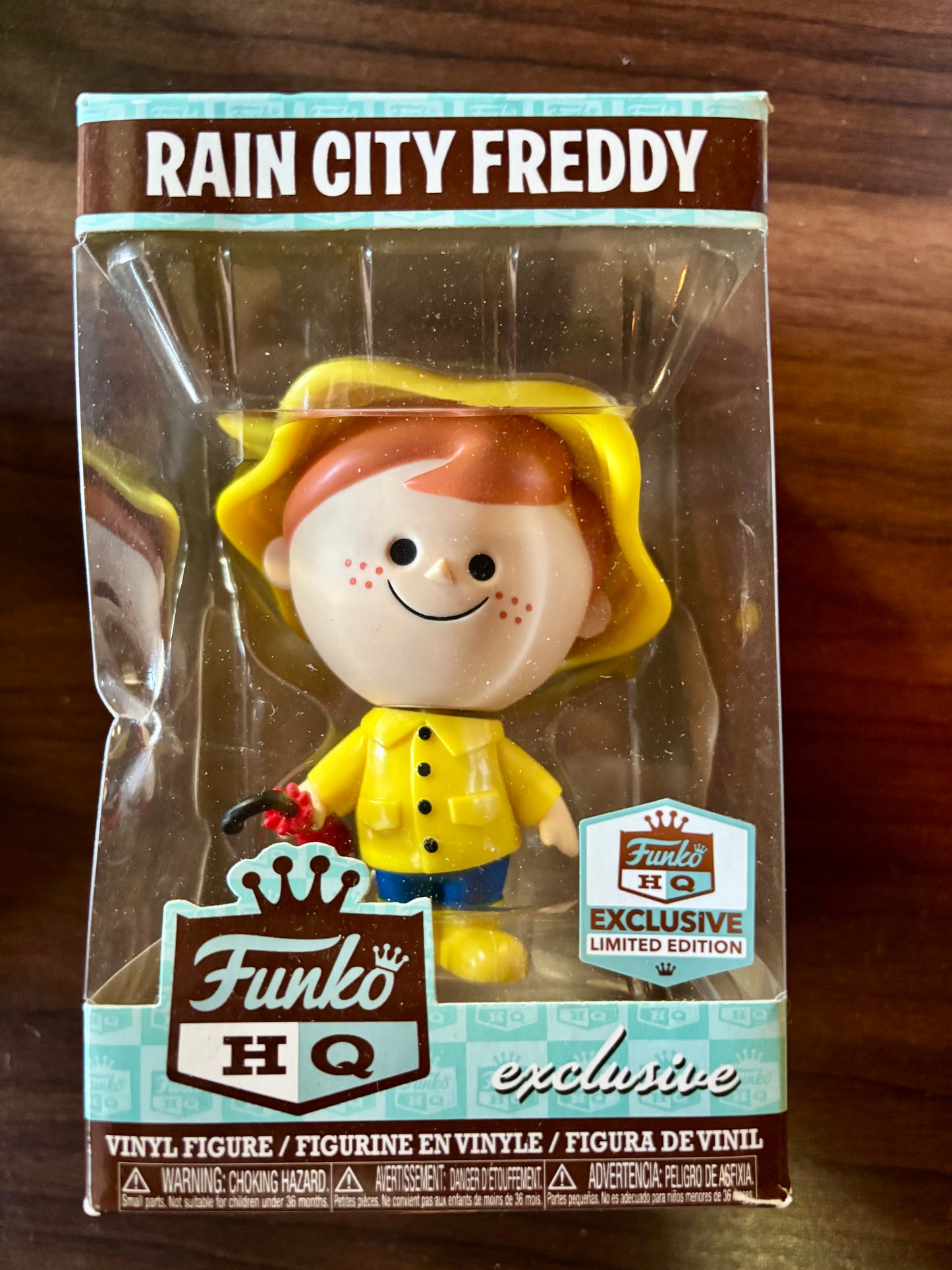 Rain City Freddy Funko Pop vinyl figure front view