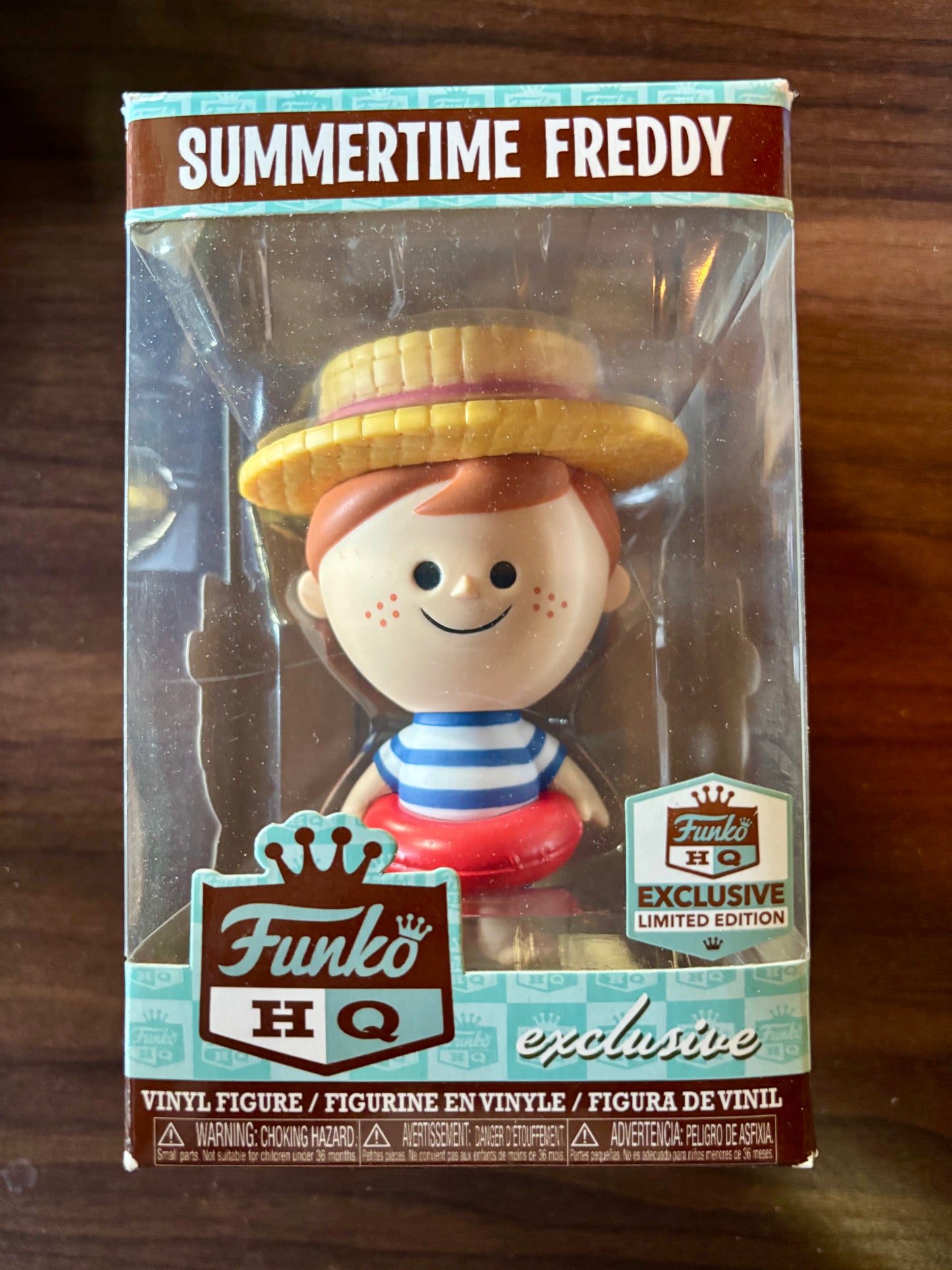 Summertime Freddy Funko Pop vinyl figure front view