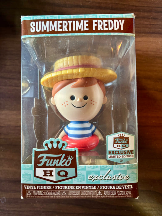 Summertime Freddy Funko Pop vinyl figure front view