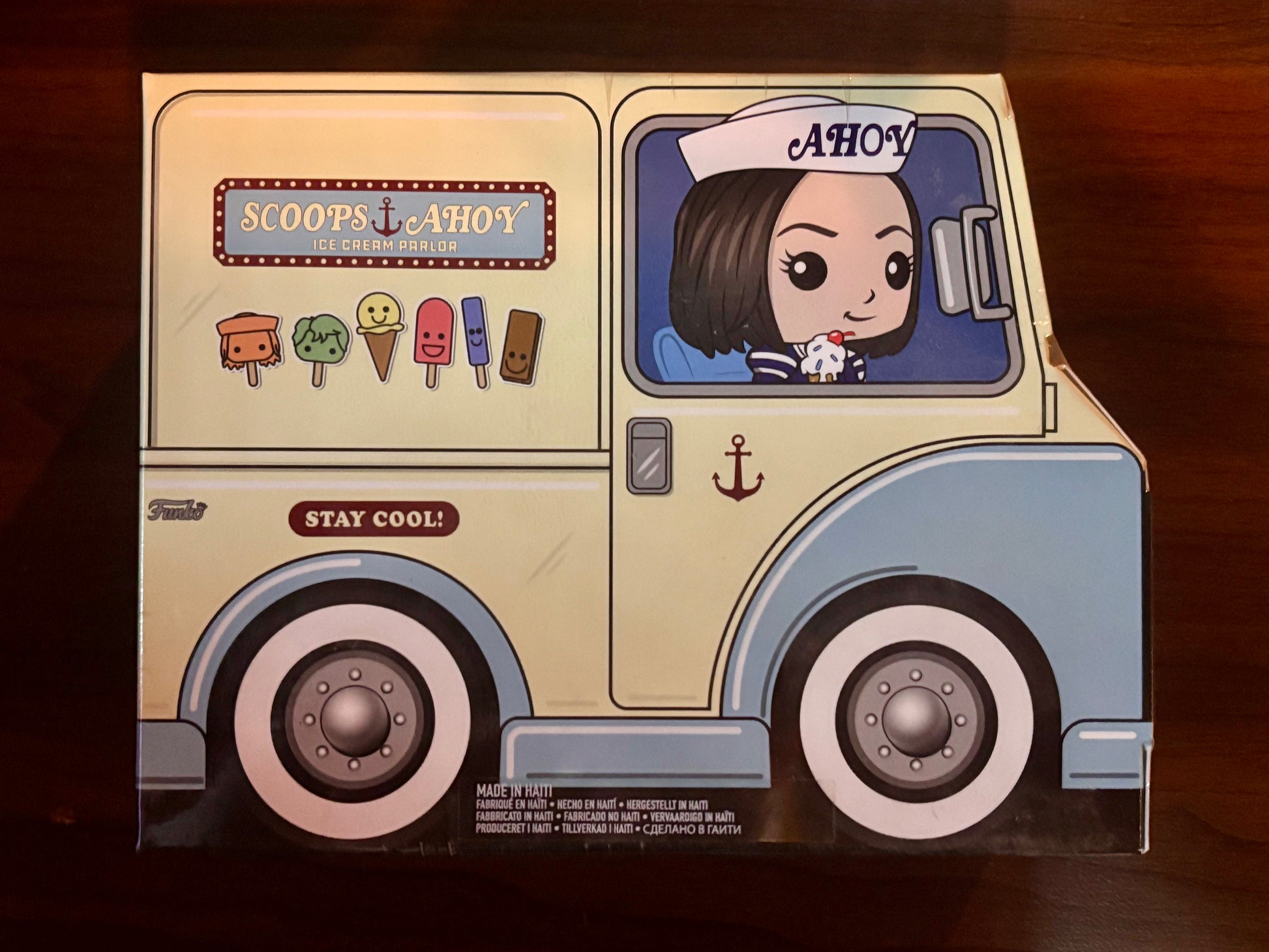 Robin and Steve Ice Cream Truck Funko Pop vinyl figure front view