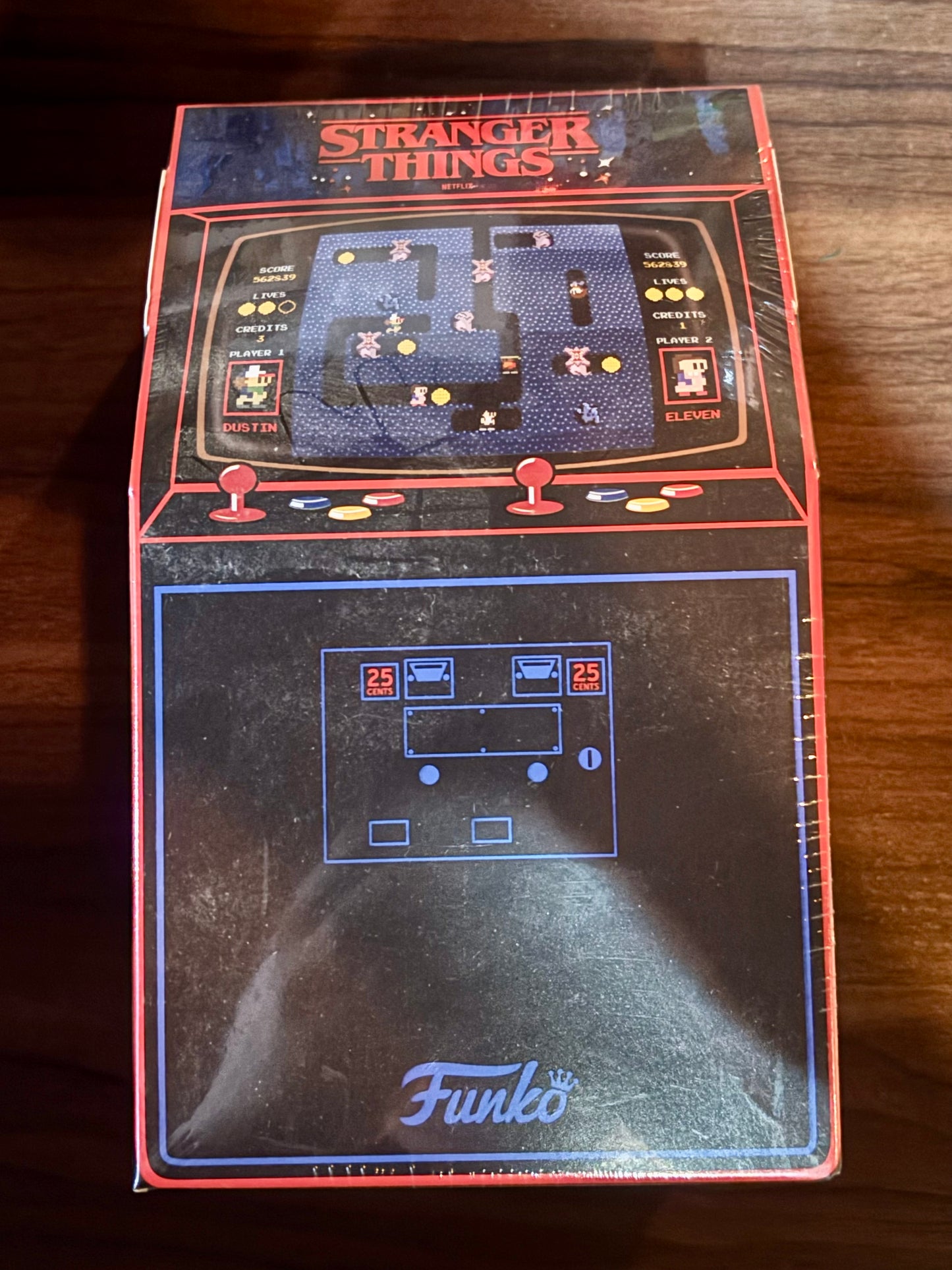 Mystery Freddy Stranger Things Arcade Blind Box Funko Pop vinyl figure front view