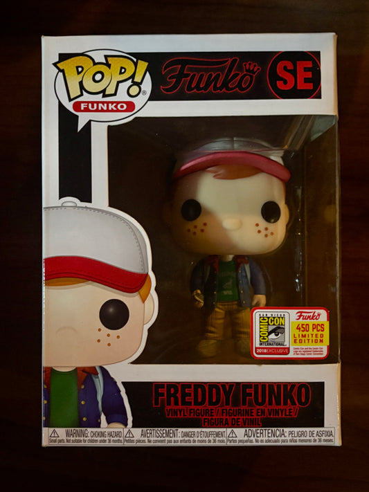 Freddy Funko as Dustin from Stranger Things Funko Pop vinyl figure front view