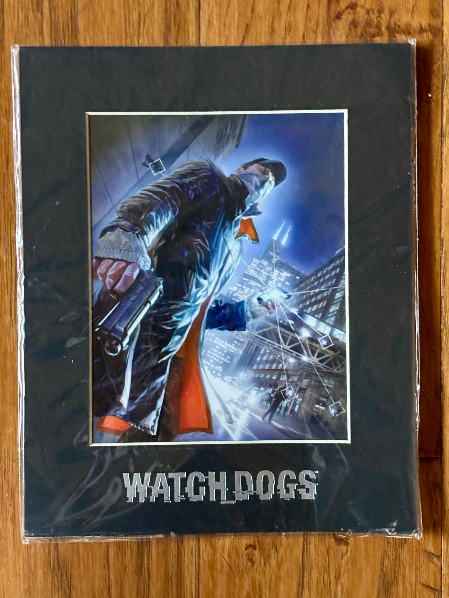 Watch Dogs Laser Cel - Artwork by Alex Ross