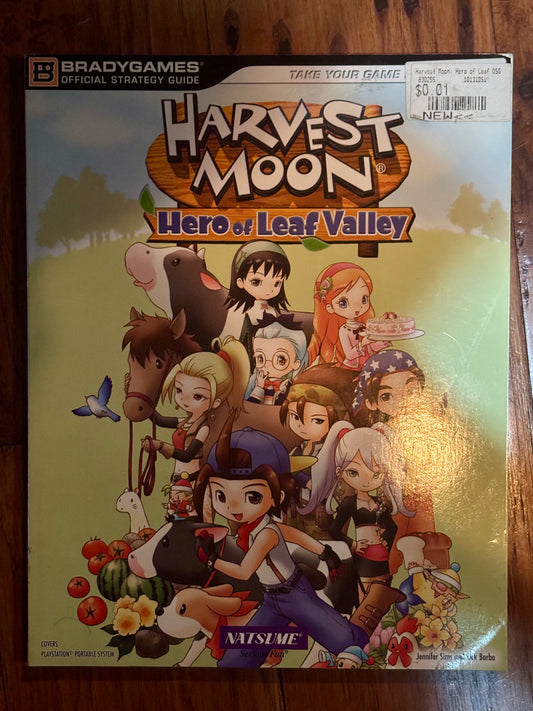 Harvest Moon: Hero of Leaf Valley Bradygames Official Strategy Guide