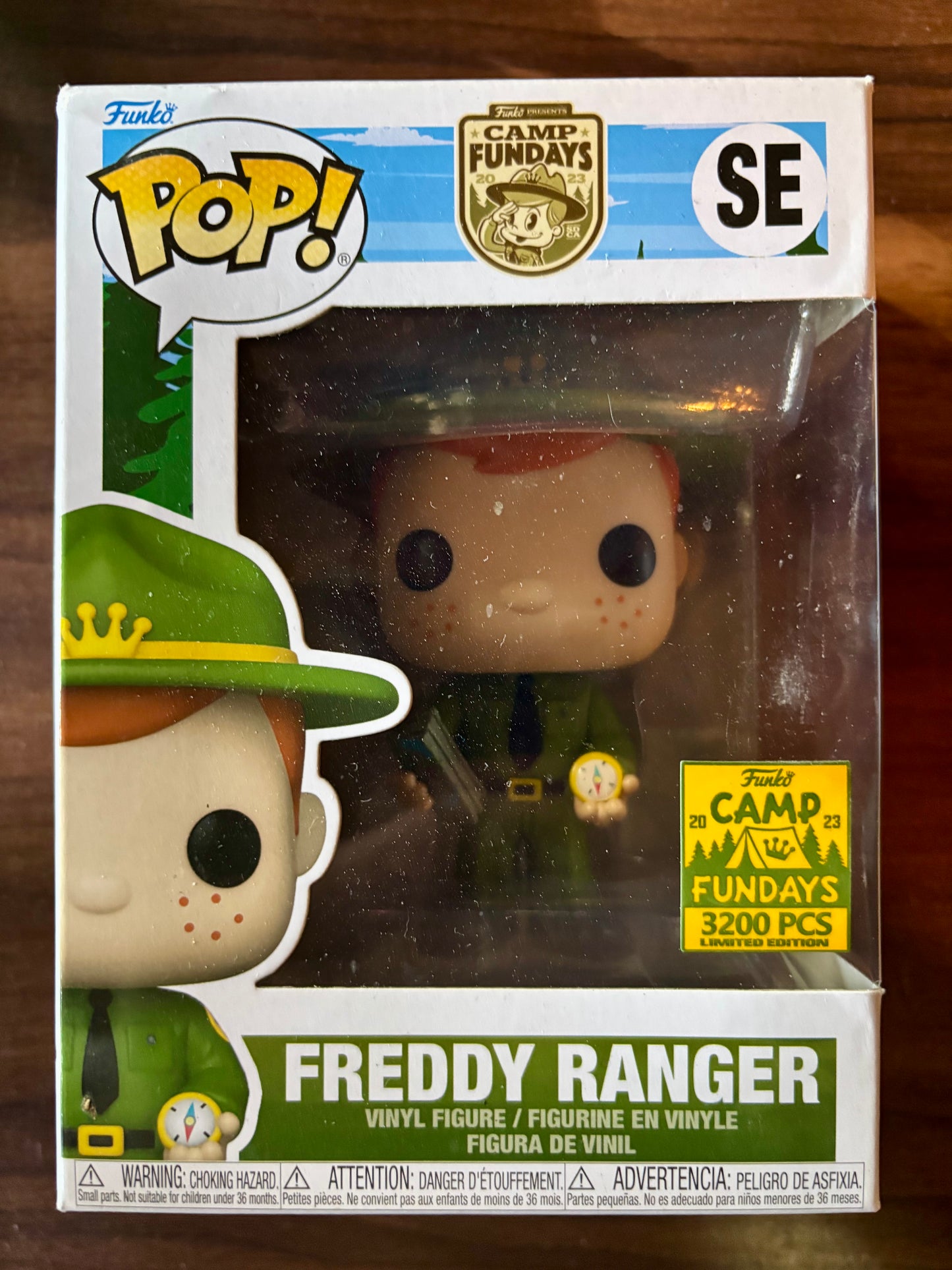 Freddy Ranger Funko Pop vinyl figure front view