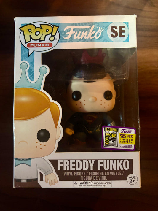 Freddy Funko w/ Red Crown Funko Pop vinyl figure front view
