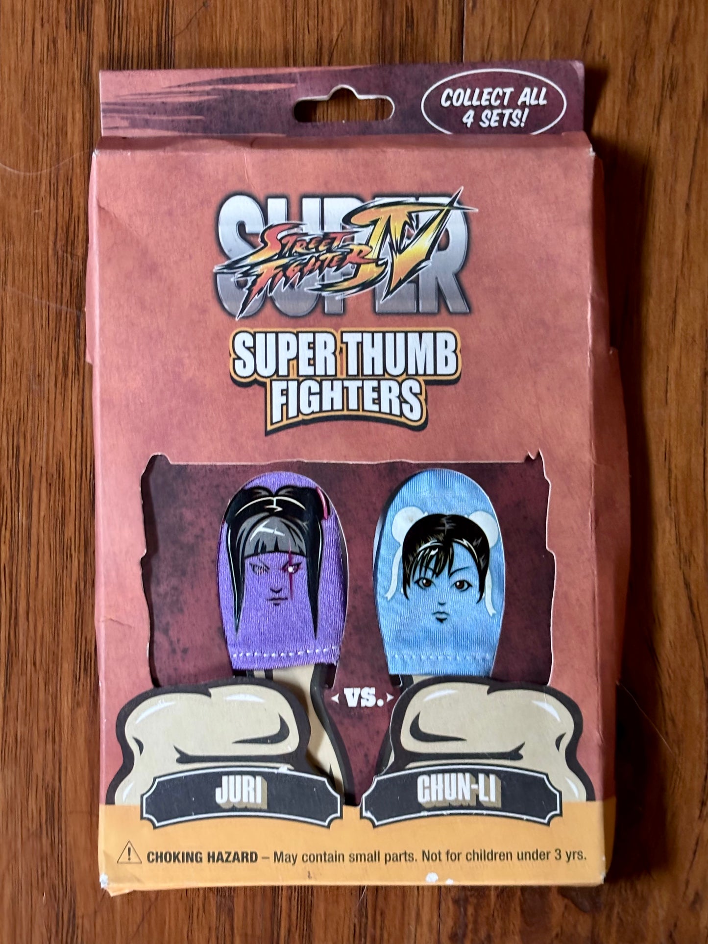 Super Thumb Fighters Juri vs. Chun-Li