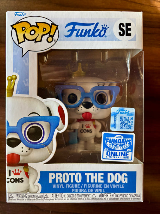 Proto the Dog Special Edition Funko Fundays 2025 Funko Pop vinyl figure front view