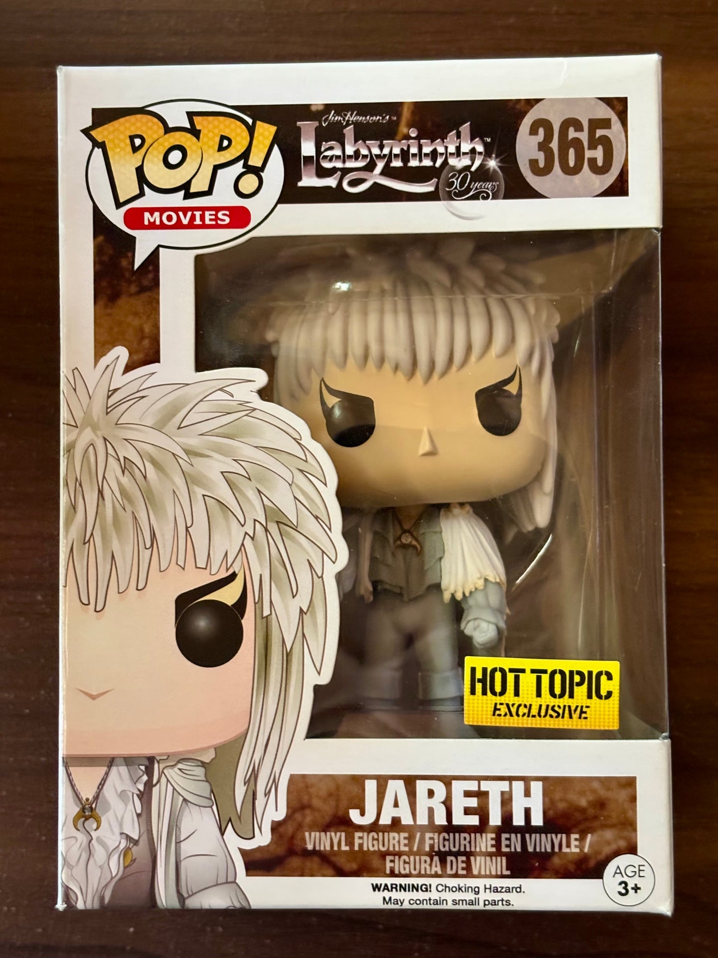 Jareth Labyrinth Funko Pop #365 vinyl figure front view