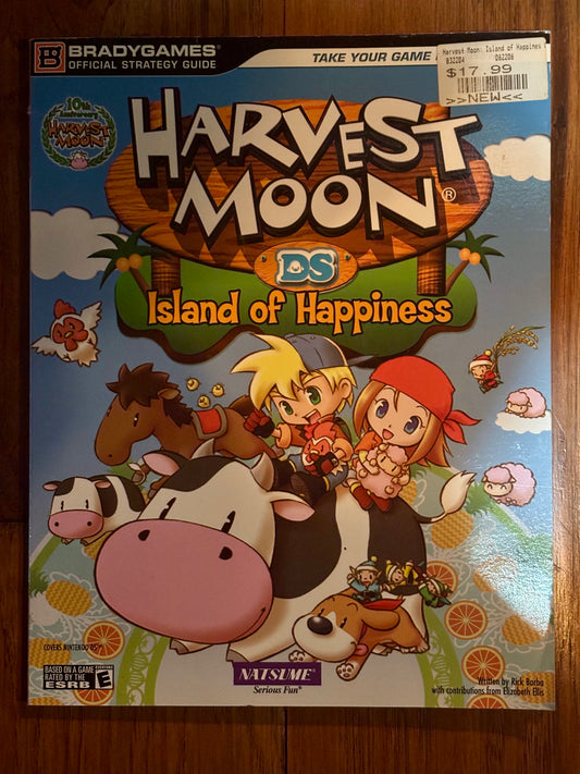 Harvest Moon DS: Island of Happiness Bradygames Official Strategy Guide
