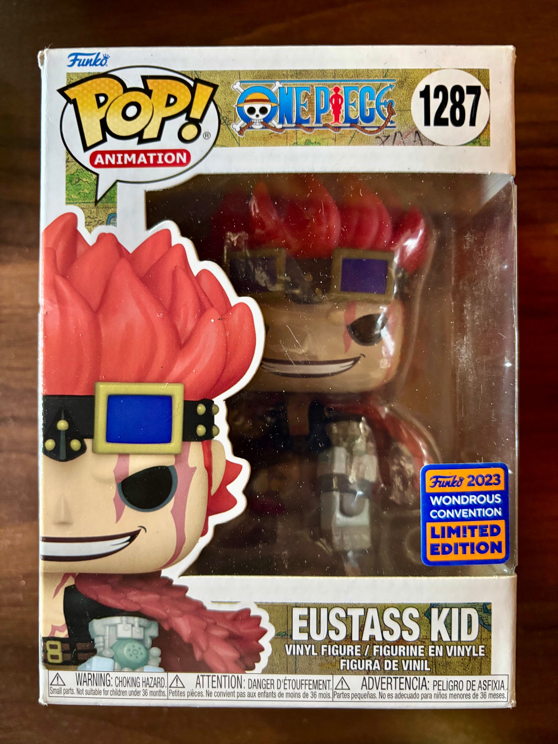 Eustass Kid Funko Pop #1287 vinyl figure front view