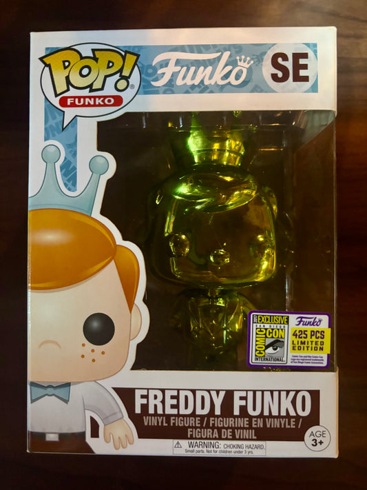 Gold Freddy Funko Special Edition Funko Pop vinyl figure front view