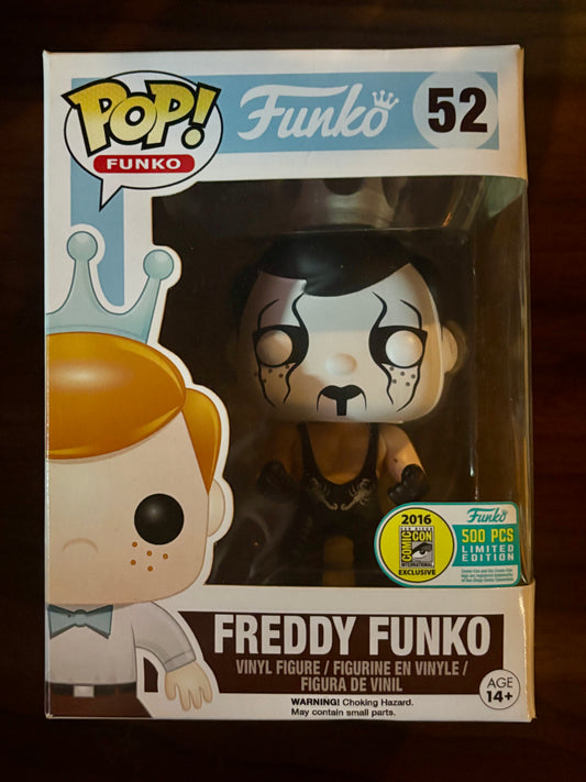 Freddy Funko as Sting Funko Pop #52 vinyl figure front view