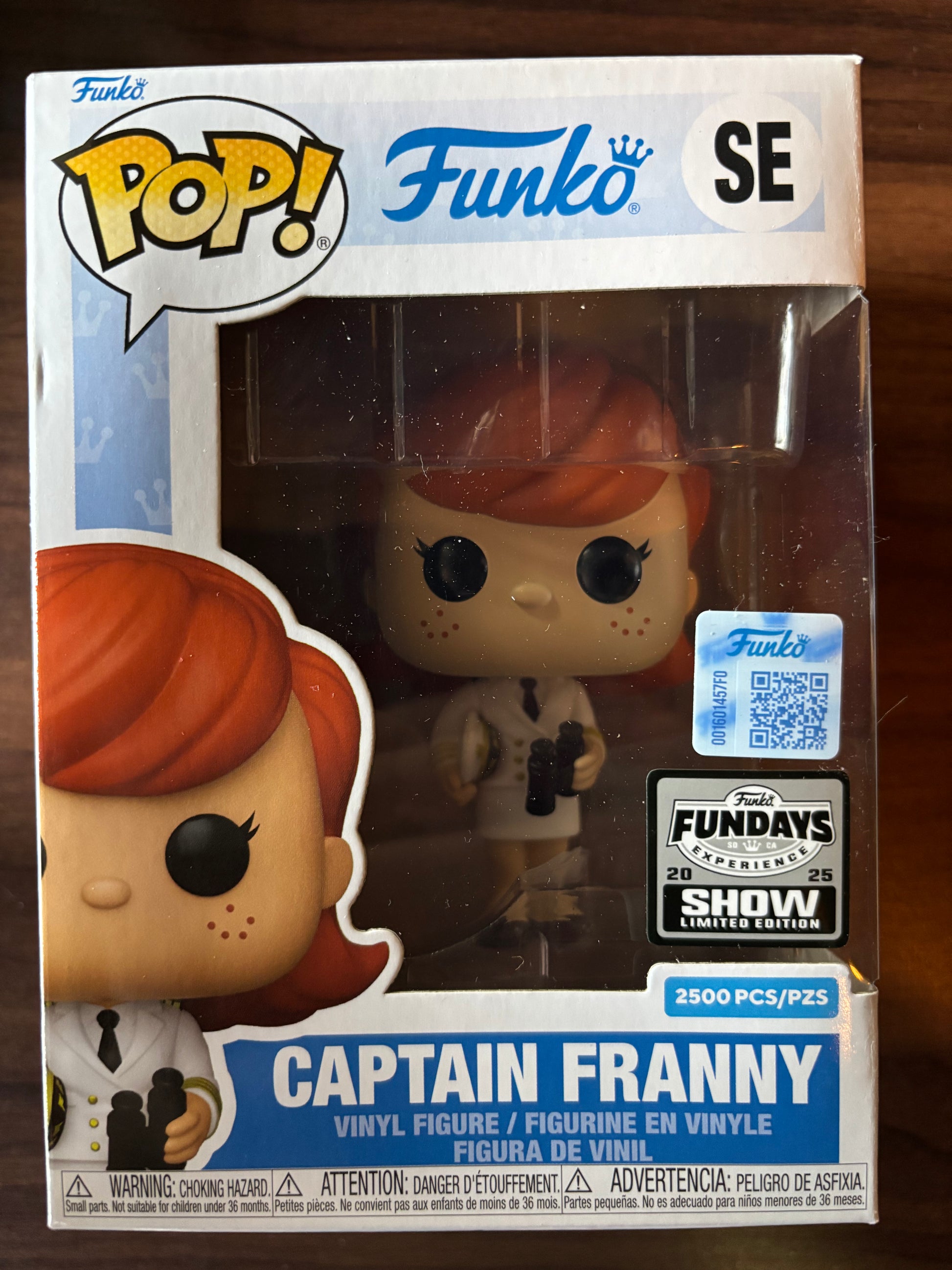 Captain Franny Funko Pop vinyl figure front view