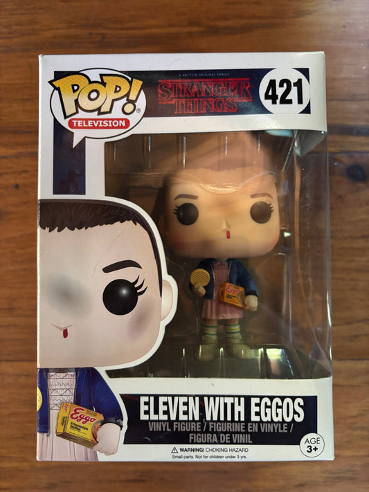 Eleven with Eggos Stranger Things Funko Pop #421