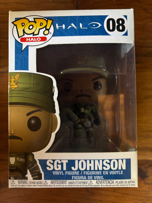 Sgt. Johnson Halo Funko Pop #08