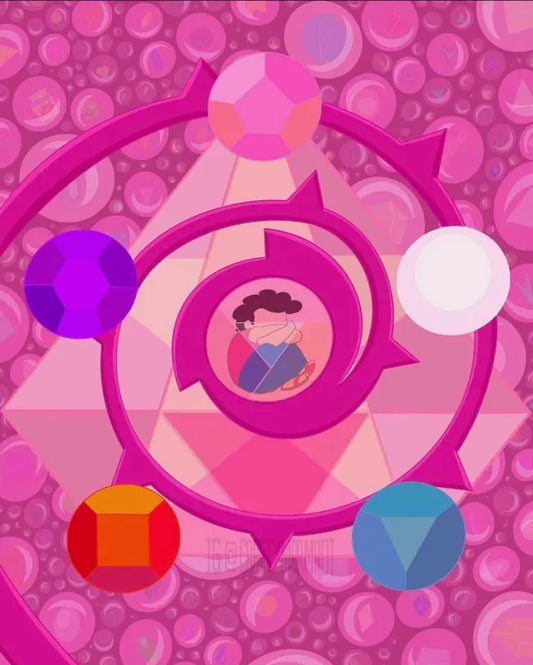 Steven Universe-inspired vinyl sticker by Crafty MerMadi