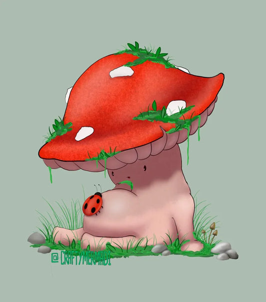 Curious Funguy Print