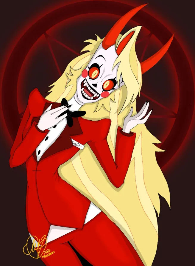 Charlie Morningstar (Demon Version) Print